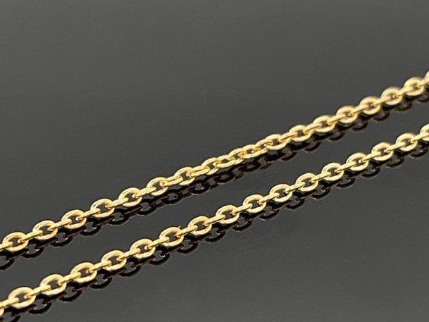 KETTE MIT ANHÄNGER 925/-SILBER VERGOLDET MIT TANSANIT & ZIRKON