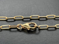 KETTE MIT ANHÄNGER 925/-SILBER VERGOLDET MIT SÜßWASSERZUCHTPERLE