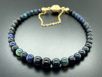 ARMBAND 375/- GELBGOLD mit Kristallopal (beh.) (ca. 12,000 ct.)