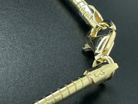 OMEGAREIF & GLEITER AUS 925/- SILBER GELBGOLDPLATTIERT MIT MUSCHELKERNPERLE