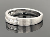 RING AUS 950/- PLATIN MIT DIAMANTEN LP (ges.ca. 0,25 ct.)