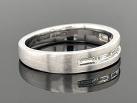 RING AUS 950/- PLATIN MIT DIAMANTEN LP (ges.ca. 0,25 ct.)