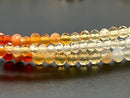 3-RHG ARMBAND 375/- GELBGOLD MIT FEUEROPAL