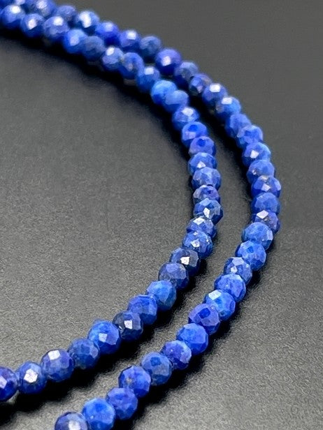 COLLIER MIT ANHÄNGER 375/- GELBGOLD MIT LAPIS-LAZULI