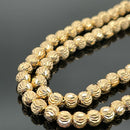 KUGELKETTE AUS 925/-SILBER GELBVERGOLDET MIT MAGNETVERSCHLUSS