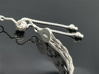 SLIDER HERINGBONE-ARMBAND 925/-SILBERWEIß