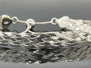 SLIDER HERINGBONE-ARMBAND 925/-SILBERWEIß