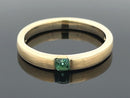 RING AUS 375/- GELBGOLD mit Turmalin (ca. 0,100 ct.)