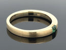 RING AUS 375/- GELBGOLD mit Turmalin (ca. 0,100 ct.)