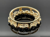 ANHÄNGER 375/- GELBGOLD MIT BRILLANTENTEN & DIAMANTEN (GES. CA. 0,50 ct.)
