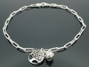 ARMBAND "RUF DEINEN ENGEL" AUS 925/-SILBER RHODINIERT