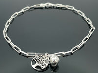 ARMBAND "RUF DEINEN ENGEL" AUS 925/-SILBER RHODINIERT