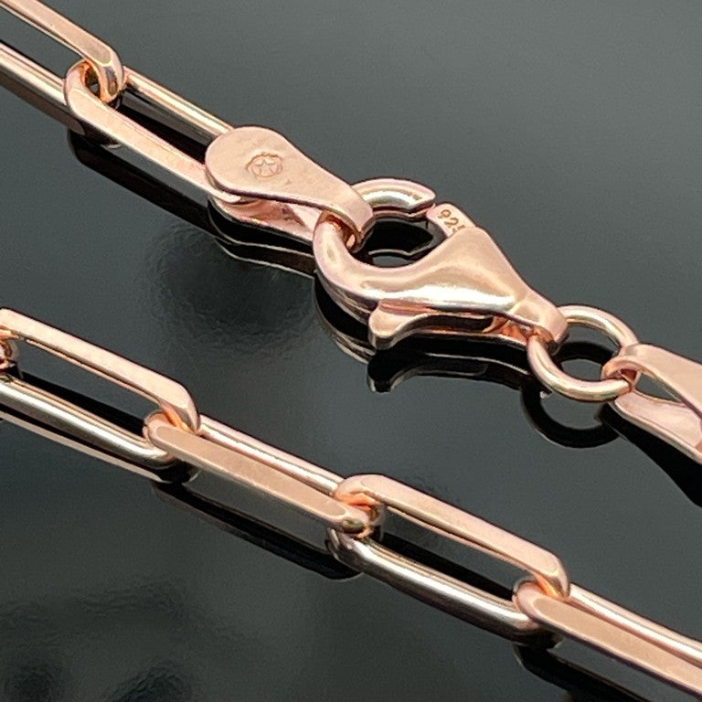 ARMBAND "RUF DEINEN ENGEL" AUS 925/-SILBER ROSÈVERGOLDET