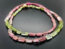 COLLIER 375/- GELBGOLD MIT MULTI TURMALIN
