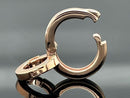 VARIO-CLIP-ÖSE AUS 925/- SILBER ROSÈVERGOLDET