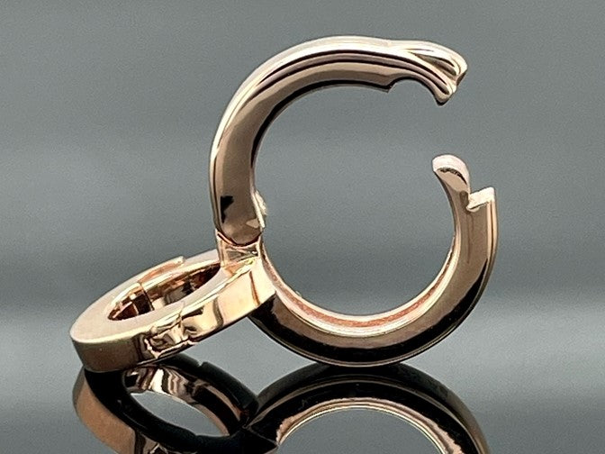 VARIO-CLIP-ÖSE AUS 925/- SILBER ROSÈVERGOLDET