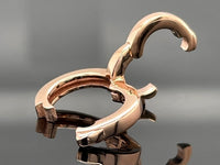 VARIO-CLIP-ÖSE AUS 925/- SILBER ROSÈVERGOLDET