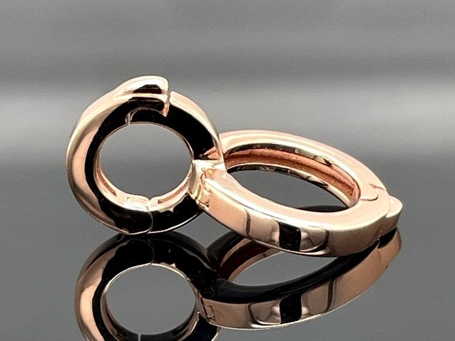 VARIO-CLIP-ÖSE AUS 925/- SILBER ROSÈVERGOLDET