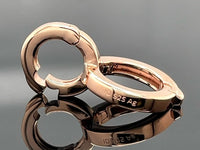 VARIO-CLIP-ÖSE AUS 925/- SILBER ROSÈVERGOLDET