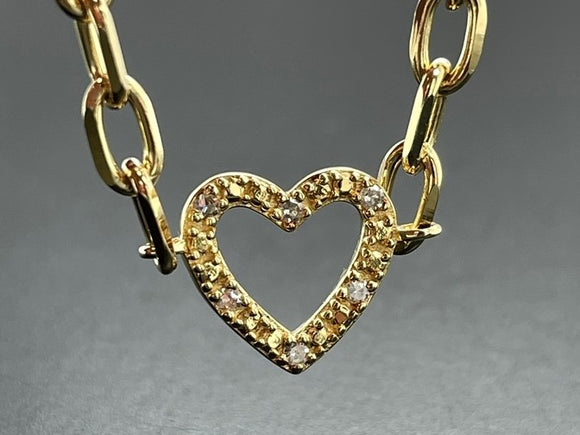 ARMBAND 925/-SILBER VERGOLDET MIT DIAMANTEN (GES.CA.0,05 ct.)