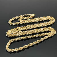 KORDELKETTE AUS 750/- GELBGOLD