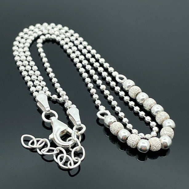 2-RHG. ARMBAND AUS 925/-SILBERWEIß
