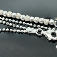 2-RHG. ARMBAND AUS 925/-SILBERWEIß