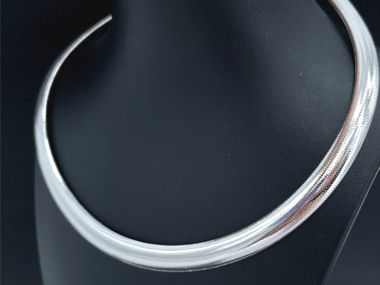 FLEX-COLLIER AUS 585/- WEIßGOLD