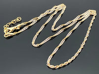 SINGAPURKETTE+ARMBAND AUS 925/-SILBER VERGOLDET