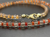 COLLIER 375/- GELBGOLD MIT FEUEROPAL (Kopie)