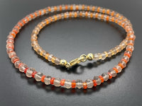 COLLIER 375/- GELBGOLD MIT FEUEROPAL (Kopie)
