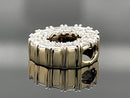 ANHÄNGER AUS 585/- GELBGOLD MIT DIAMANTEN ( GES.CA. 0,30 ct.)
