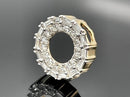 ANHÄNGER AUS 585/- GELBGOLD MIT DIAMANTEN ( GES.CA. 0,30 ct.)