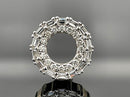 ANHÄNGER AUS 585/- GELBGOLD MIT DIAMANTEN ( GES.CA. 0,30 ct.)