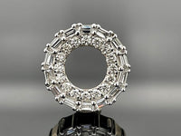 ANHÄNGER AUS 585/- GELBGOLD MIT DIAMANTEN ( GES.CA. 0,30 ct.)