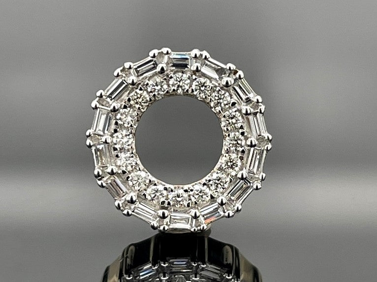 ANHÄNGER AUS 585/- GELBGOLD MIT DIAMANTEN ( GES.CA. 0,30 ct.)