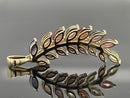 ANHÄNGER AUS 375/- GELBGOLD MIT MULTI EDELSTEINE & DIAMANTEN