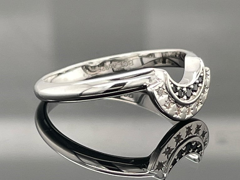 2-ER SET RING AUS 925/- SILBER BICOLOR MIT SPINELl & ZIRKON