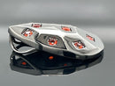 GLEITER AUS 925/-SILBER SCHWARZ RHOD. MIT FEUEROPAL (ges.ca. 0,405 ct.)