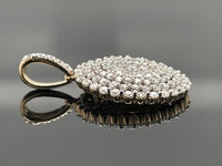 ANHÄNGER AUS 585/- GELBGOLD MIT DIAMANTEN ( GES.CA. 1,00 ct.)