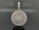 ANHÄNGER AUS 585/- GELBGOLD MIT DIAMANTEN ( GES.CA. 1,00 ct.)