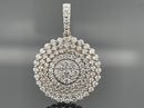 ANHÄNGER AUS 585/- GELBGOLD MIT DIAMANTEN ( GES.CA. 1,00 ct.)