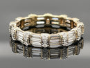 RING AUS 585/- GELBGOLD MIT DIAMANTEN  (GES.CA.1,50 ct.)