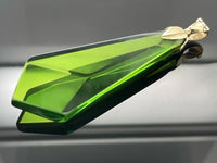 CLIP ANHÄNGER AUS 375/- GELBGOLD MIT BERNSTEIN (CA. 16,0 ct.)