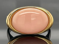 RING AUS 925/- SILBER BICOLOR MIT OPAL (CA. 7,58 ct.)