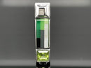 ANHÄNGER AUS 925/- SILBER RHODINIERT MIT MOSAIK & PERIDOT (GES. CA.9,30 ct.)
