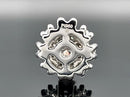 ANHÄNGER AUS 950/- PLATIN MIT BRILLANT LR (ges. ca.0,25 ct.)