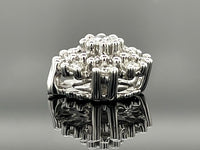 ANHÄNGER AUS 950/- PLATIN MIT BRILLANT LR (ges. ca.0,25 ct.)