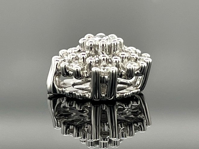 ANHÄNGER AUS 950/- PLATIN MIT BRILLANT LR (ges. ca.0,25 ct.)