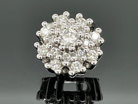 ANHÄNGER AUS 950/- PLATIN MIT BRILLANT LR (ges. ca.0,25 ct.)
